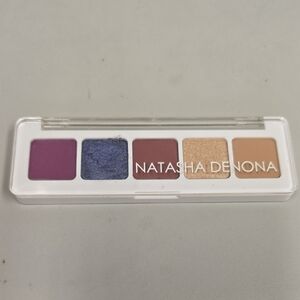 Natasha Denona Vibrant Eyeshadow Palette - Purple, Blue, Gold, Tan
